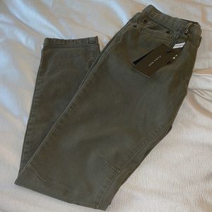 Zara man skinny pants in olive! Size 30 brand new with tags!